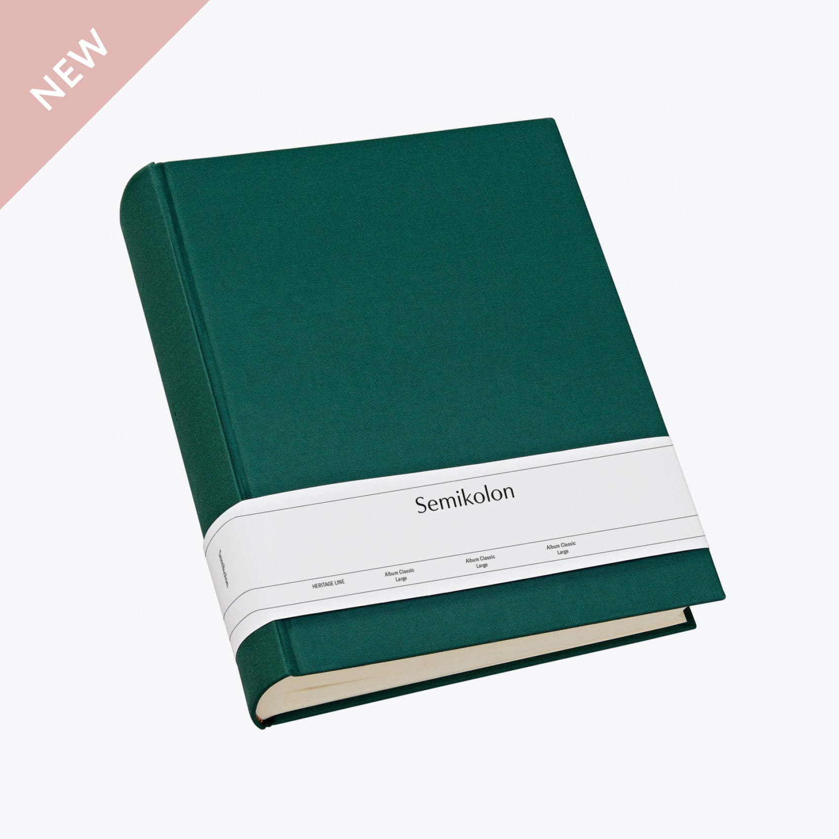 Semikolon | Green Photo Album Large - Bookbinders Design