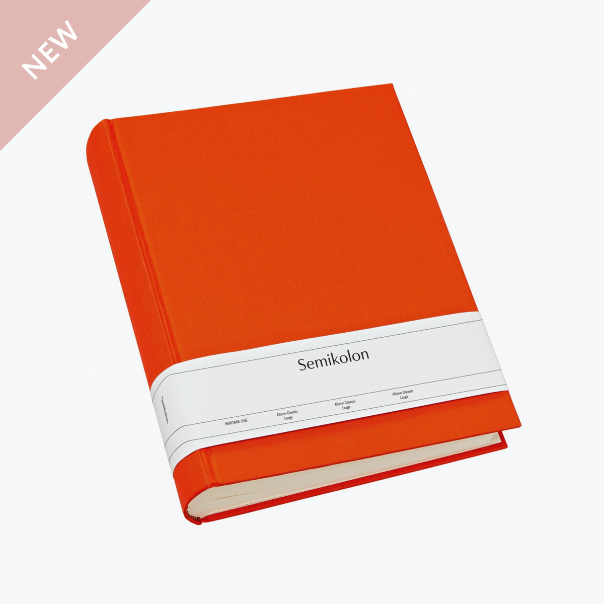 Semikolon - Photo Album - Heritage - Large - Orange