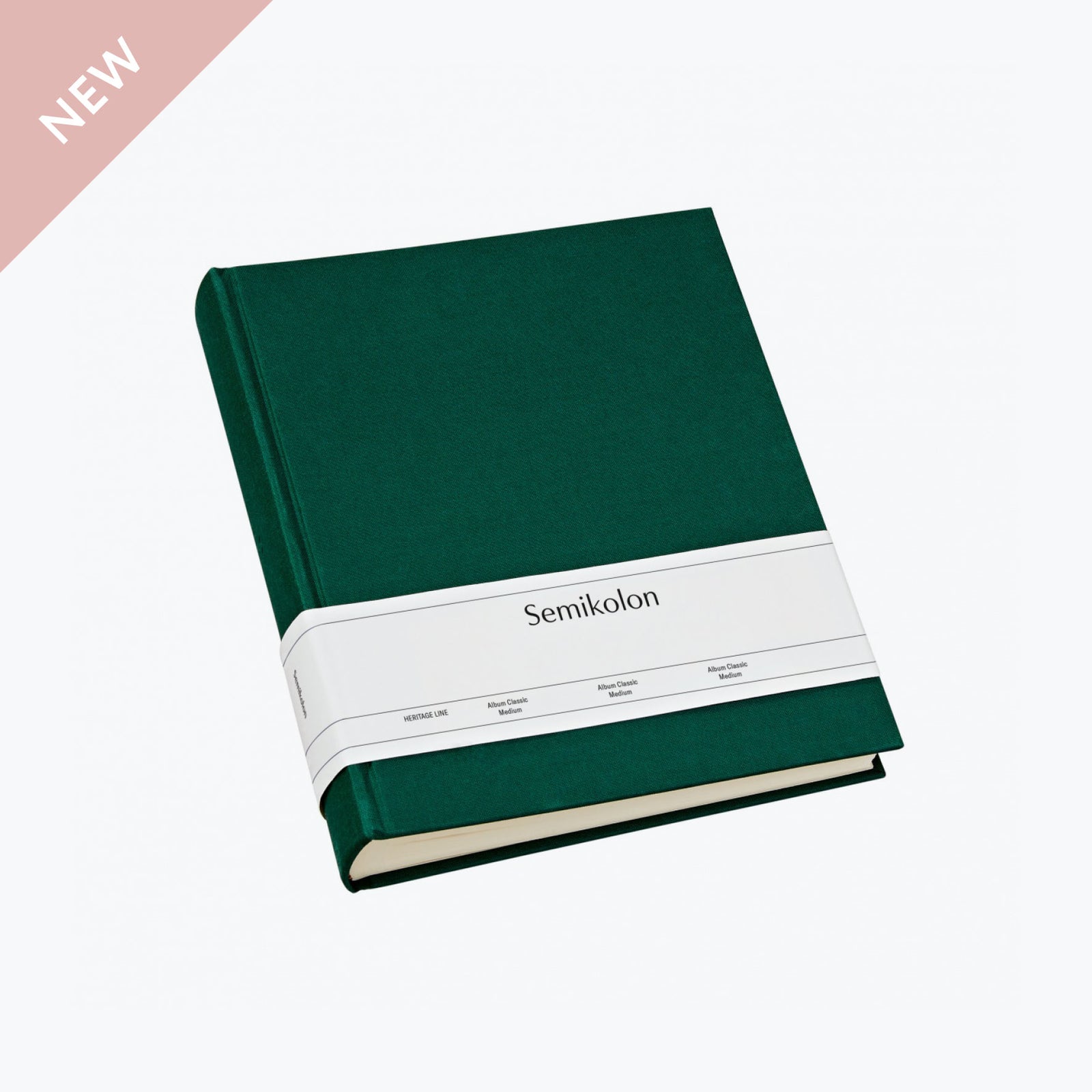 Semikolon | Green Photo Album Medium - Bookbinders Design