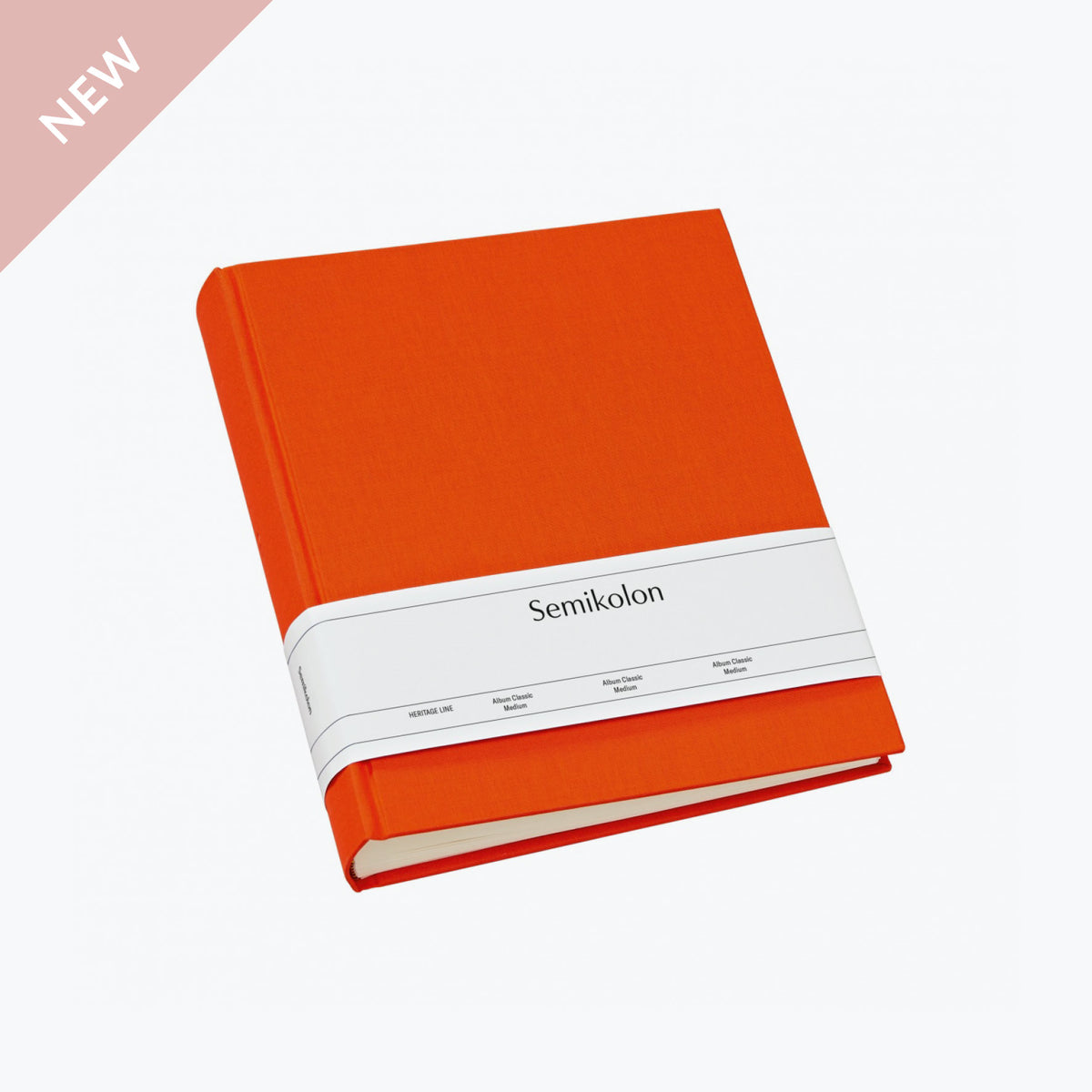 Semikolon - Photo Album - Heritage - Medium - Orange