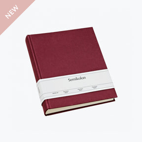 Semikolon - Photo Album - Heritage - Medium - Burgundy