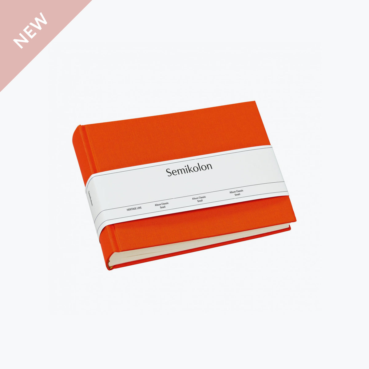 Semikolon - Photo Album - Heritage - Small - Orange