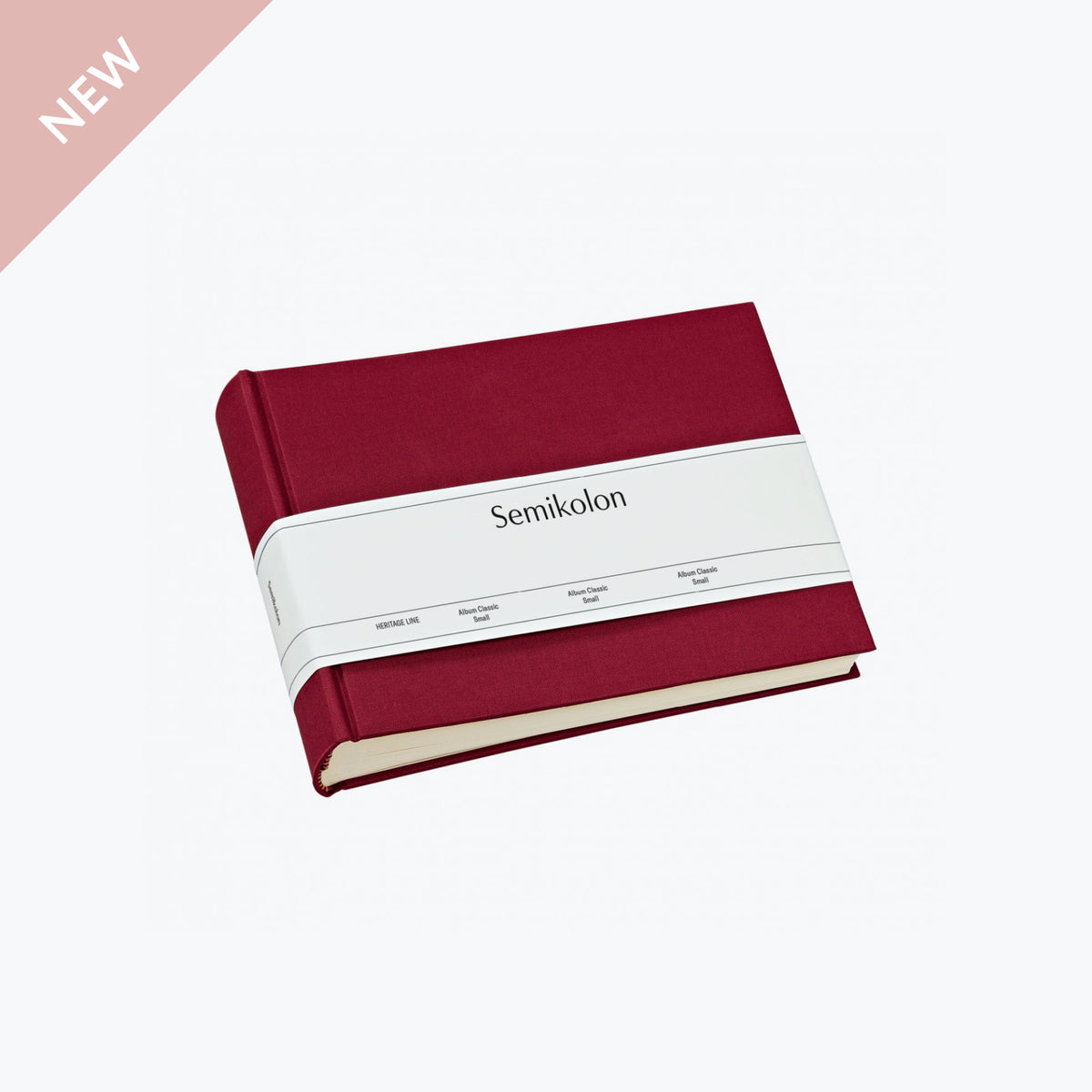 Semikolon - Photo Album - Heritage - Small - Burgundy