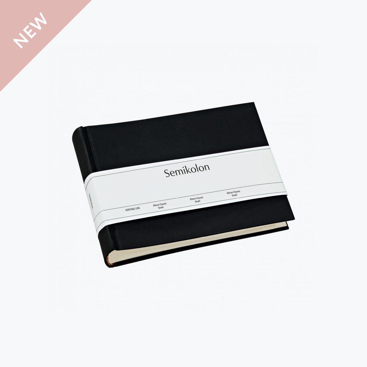 Semikolon - Photo Album - Heritage - Small - Black