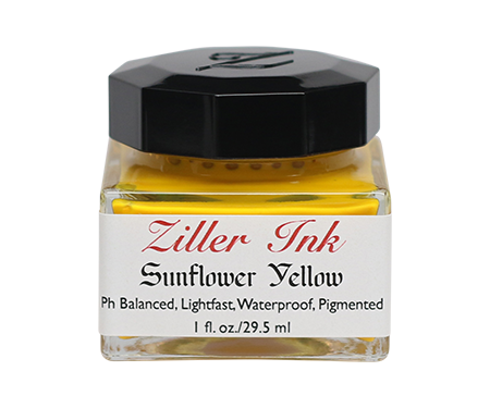 Ziller’s - Calligraphy Ink - Sunflower Yellow
