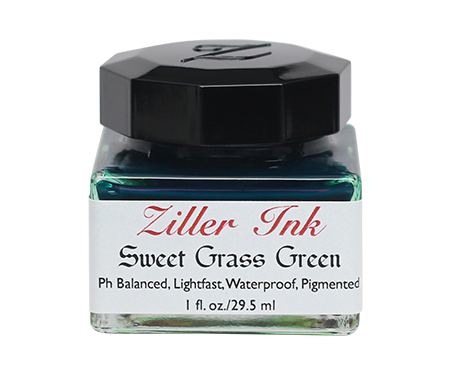 Ziller’s - Calligraphy Ink - Sweet Grass Green