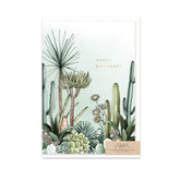 Typoflora - Card - Desert Birthday