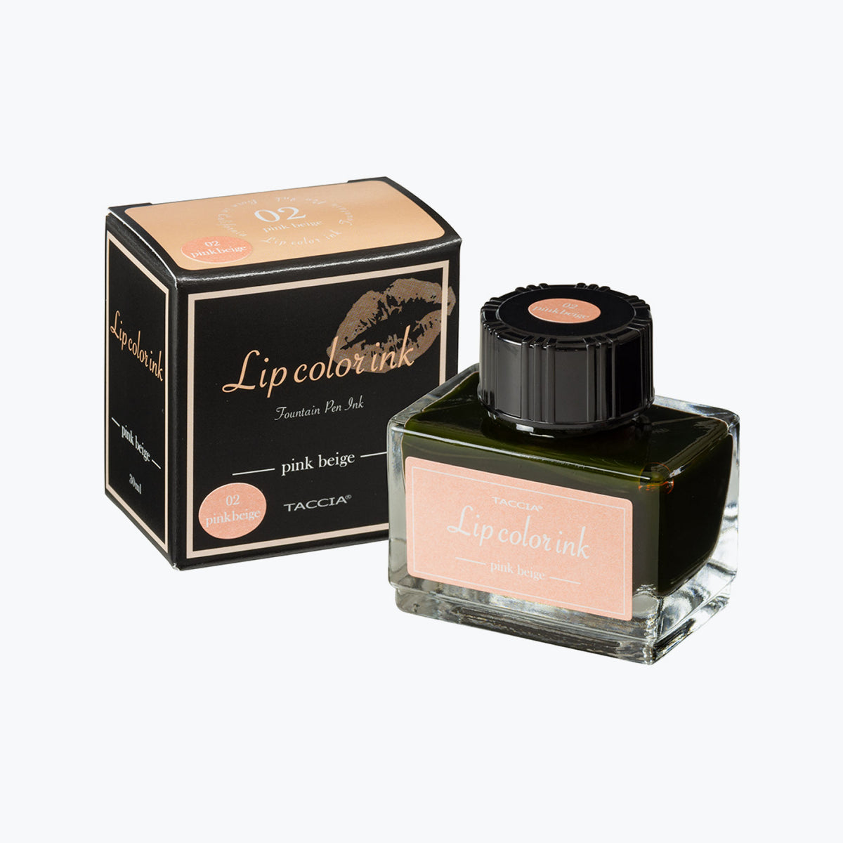 Taccia - Fountain Pen Ink - Lip Color - Pink Beige