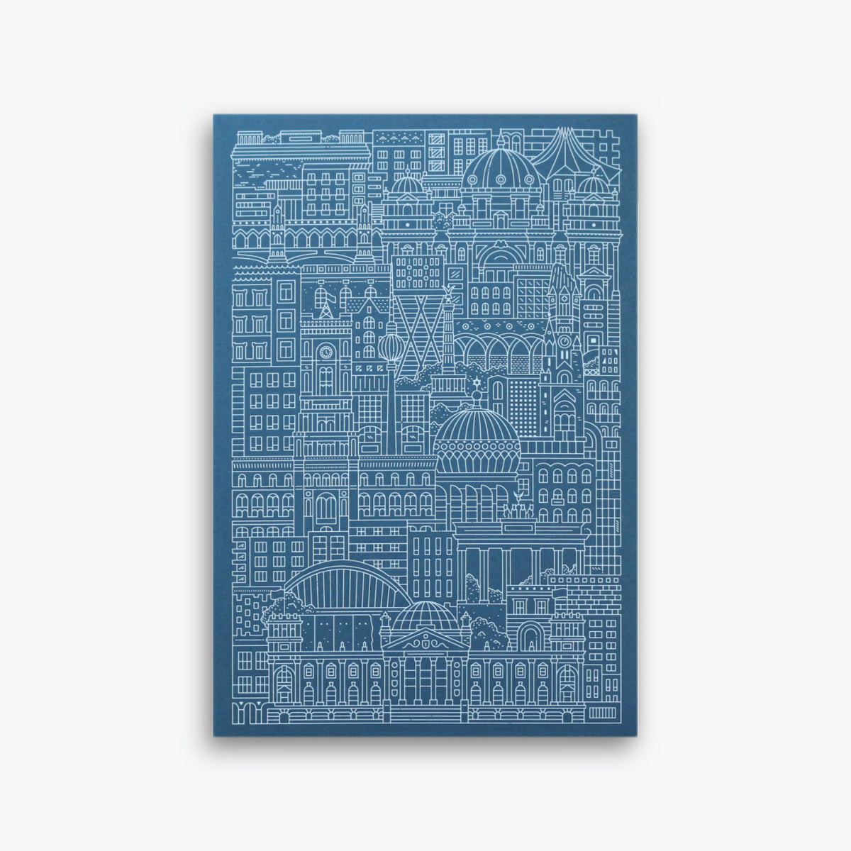 The City Works - Notebook - Berlin - A5 - Blue <Outgoing>