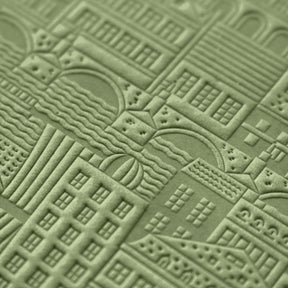 The City Works - Notebook - Prague - A6 - Green <Outgoing>