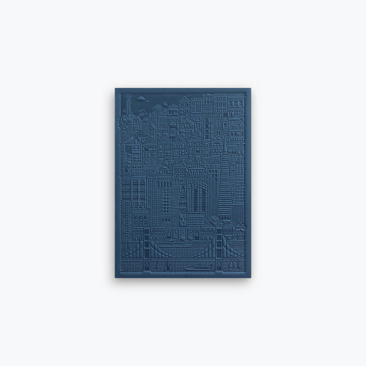 The City Works - Notebook - San Francisco - A6 - Blue <Outgoing>