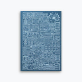 The City Works - Notebook - Vienna - A5 - Blue <Outgoing>