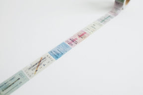 Yohaku - Washi Tape - Ticket