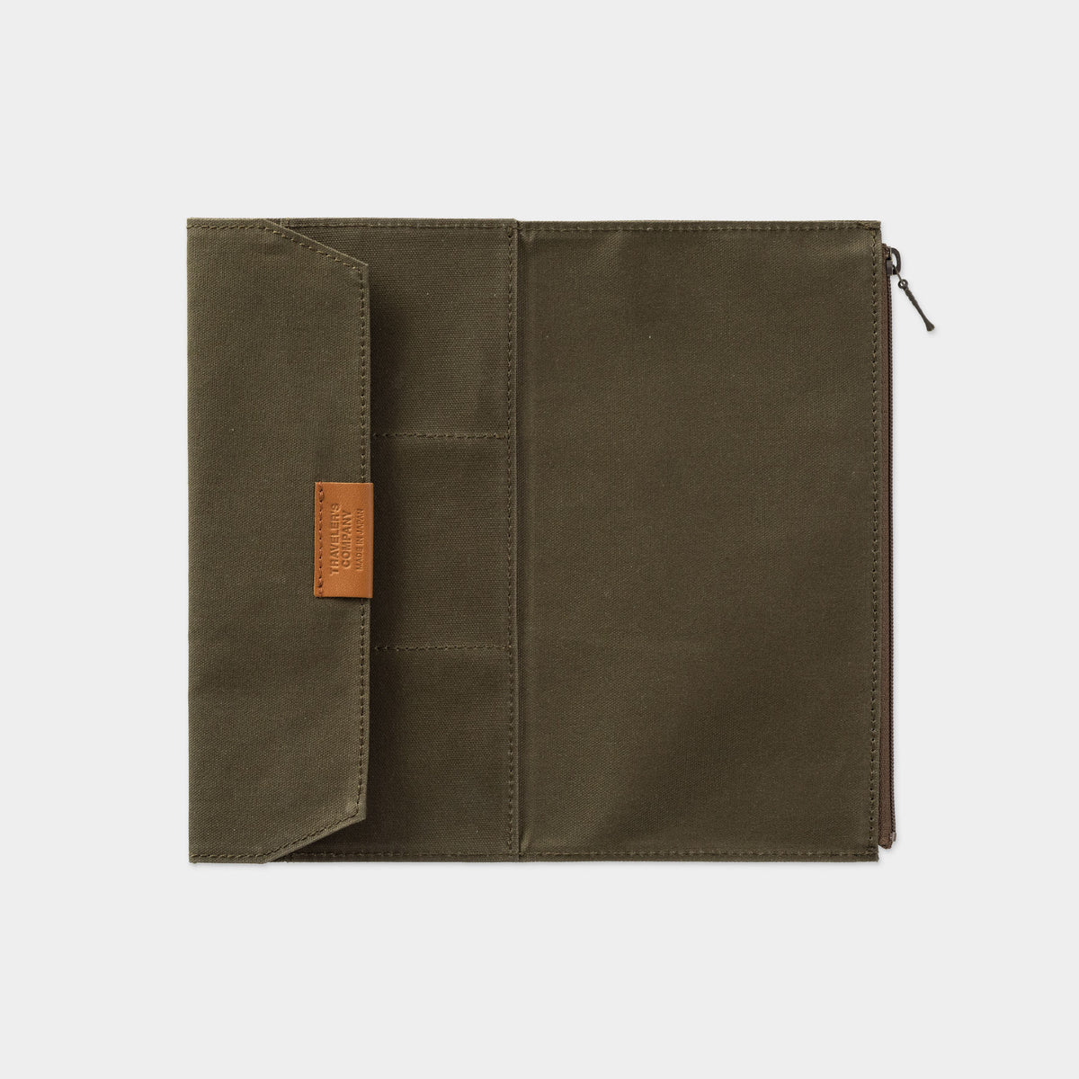Traveler's Company - B-Sides & Rarities - Regular - Zipper Case - Olive
