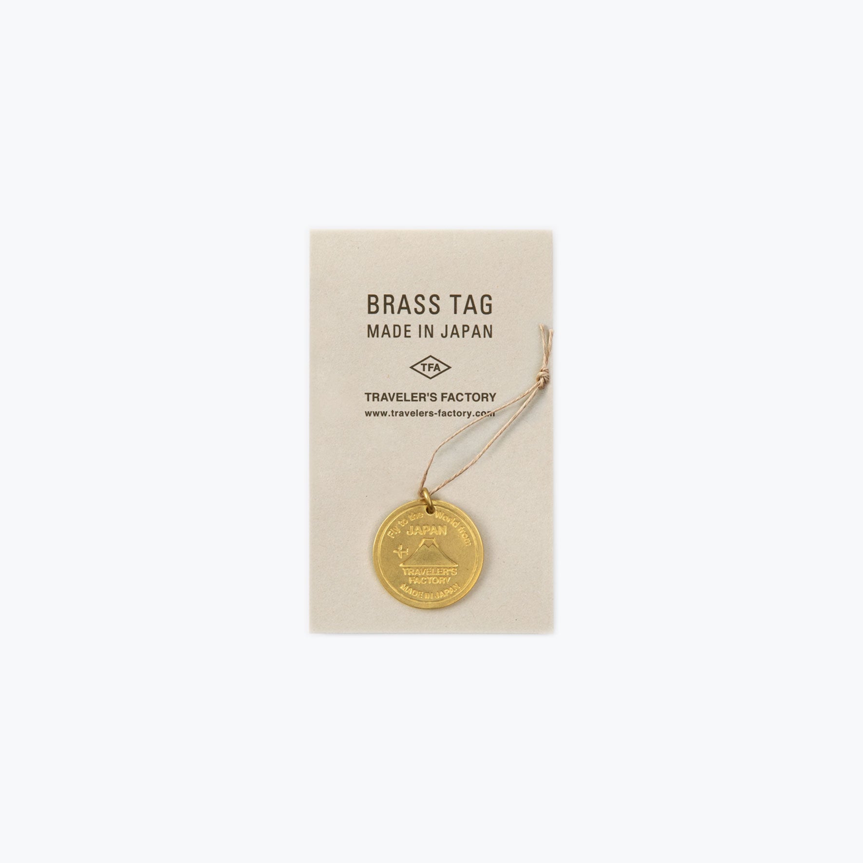 Traveler's Factory - Charm - Brass - Japan Trip