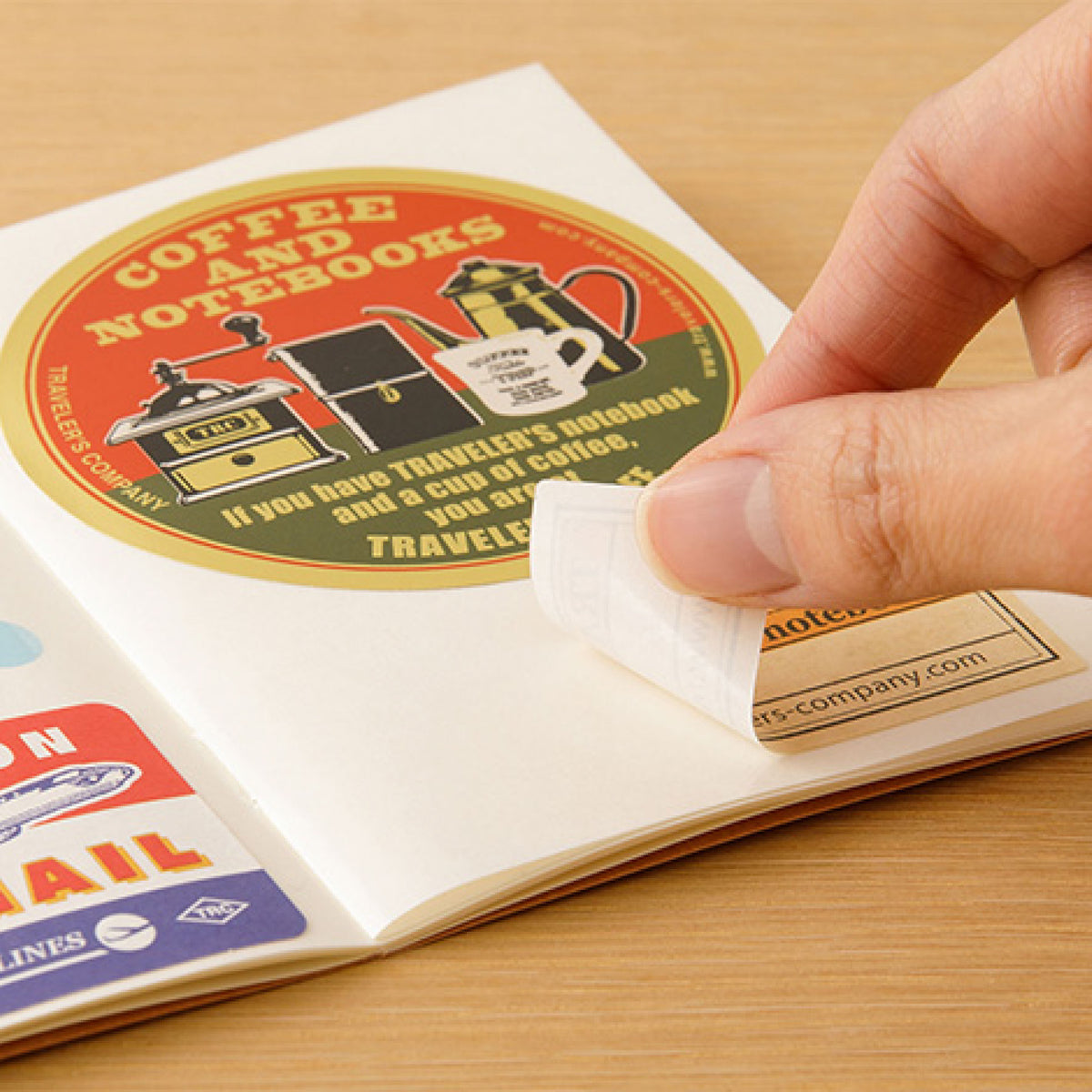 Traveler's Company - Inserts - Passport - 017 Sticker Release Paper