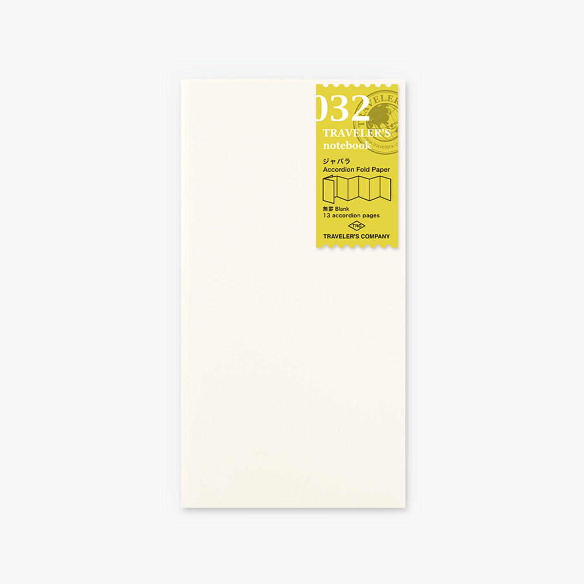 Traveler's Company - Inserts - Regular - 032 Accordion Fold Paper