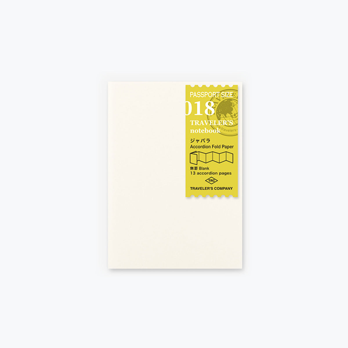 Traveler's Company - Inserts - Passport - 018 Accordion Fold Paper