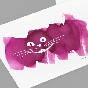 Wearingeul - Ink Swatch Cards - Smile Cat