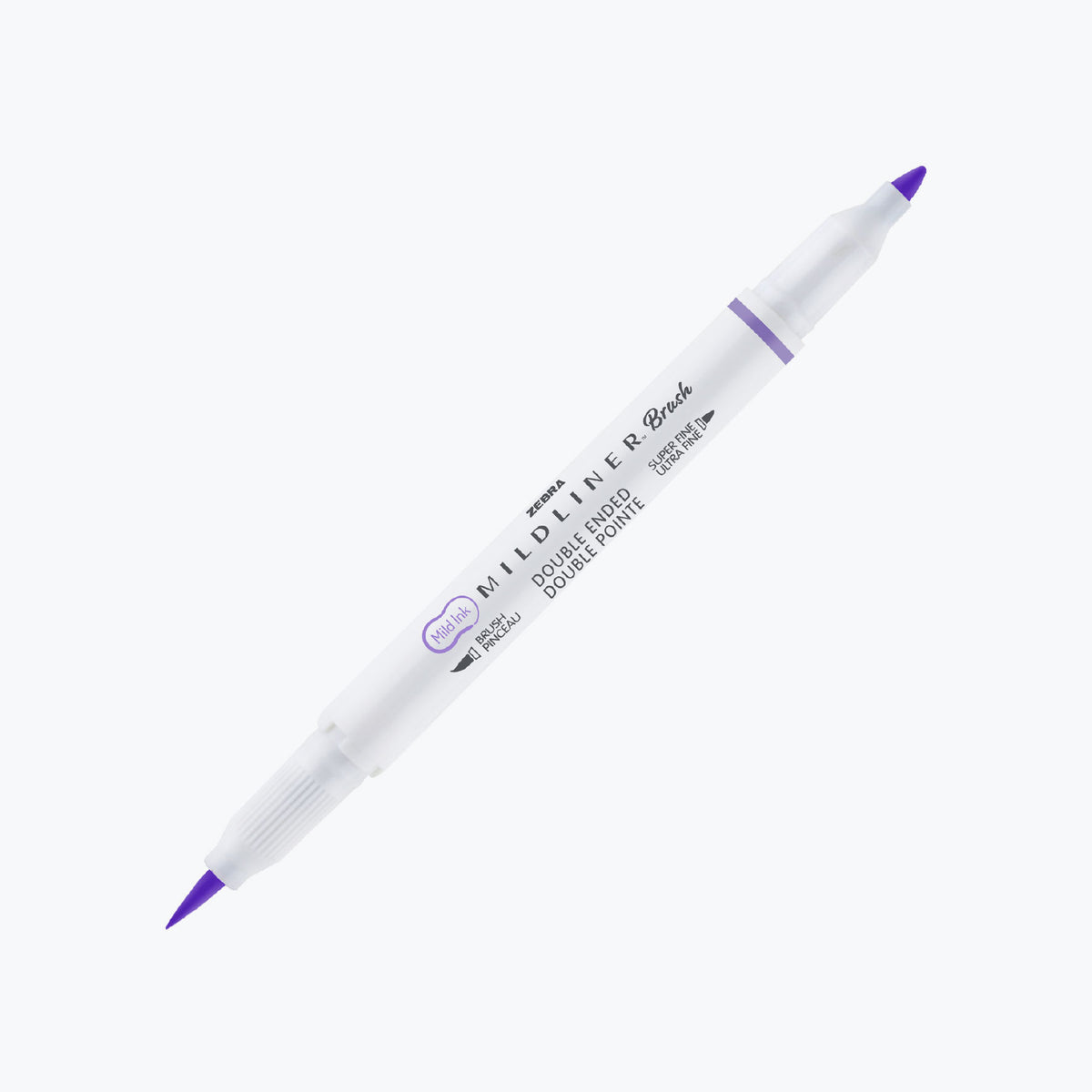 Zebra - Brush Pen - Mildliner Double Sided - Refresh Mild Set