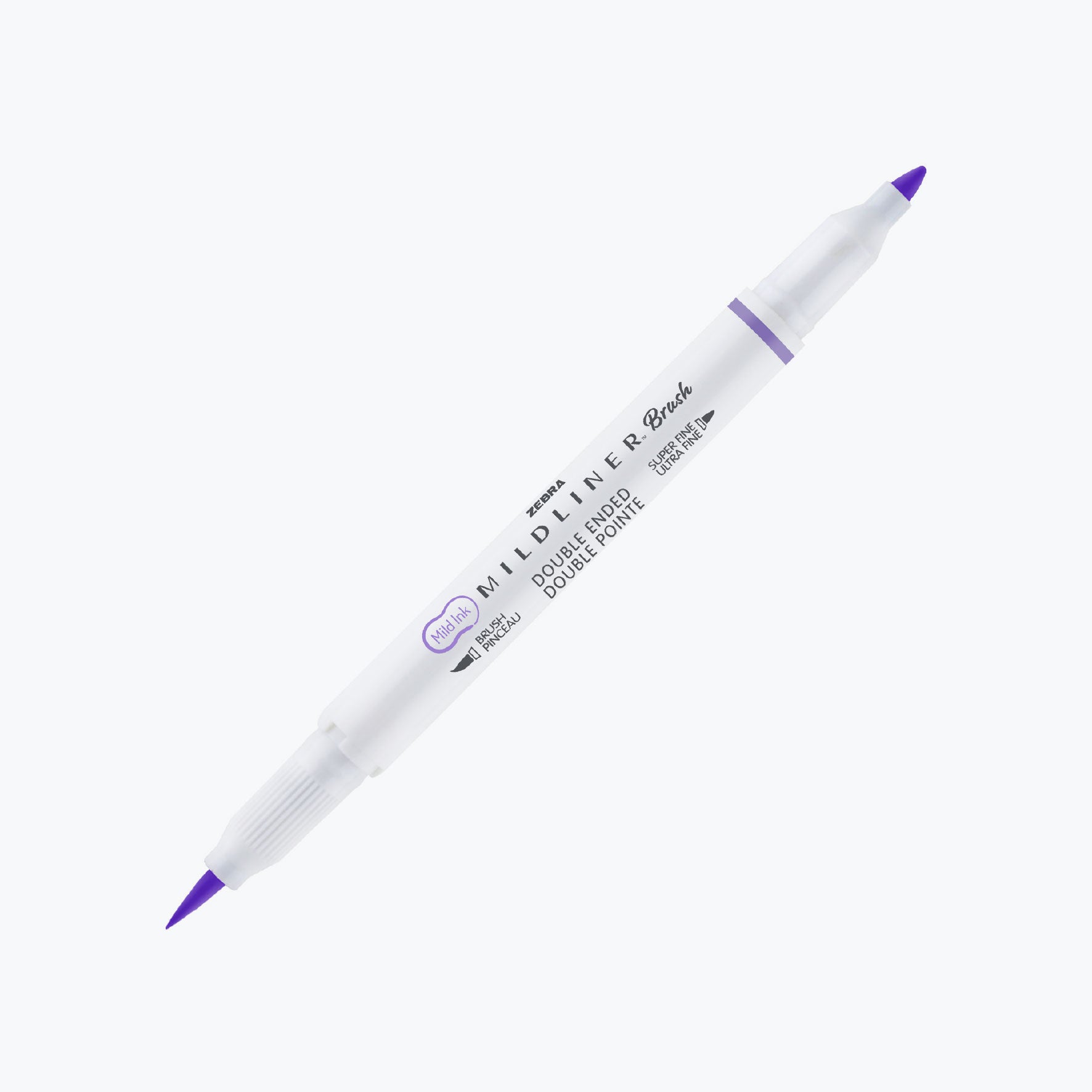 Zebra - Brush Pen - Mildliner Double Sided - Cool & Refined Set