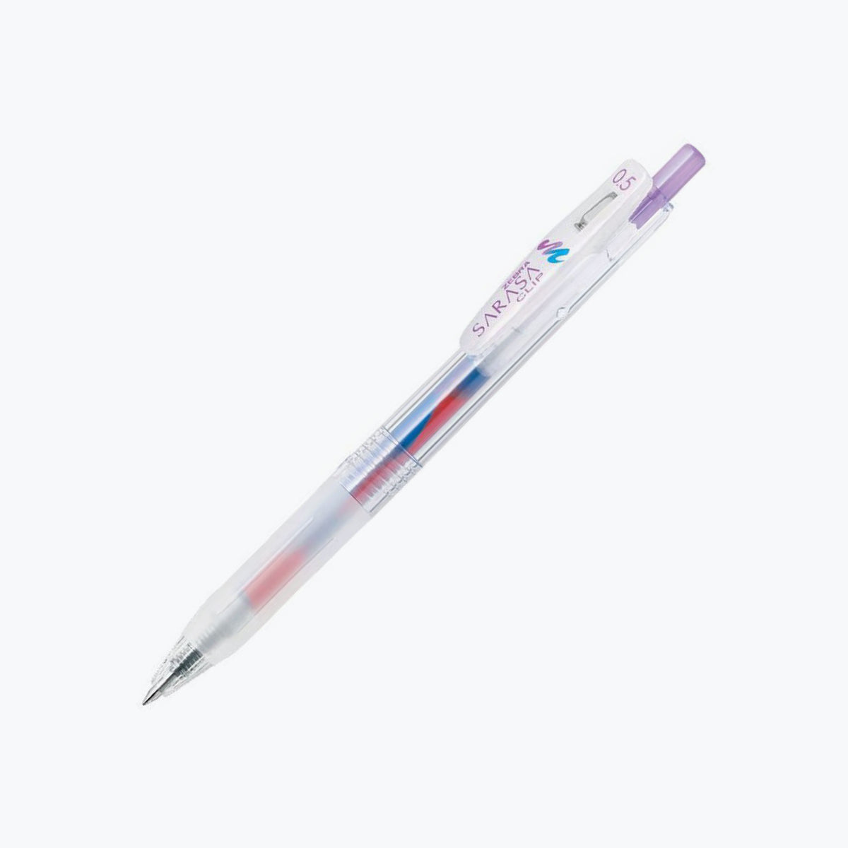 Zebra - Gel Pen - Sarasa Clip - 0.5mm - Marble - Blueberry Smoothie