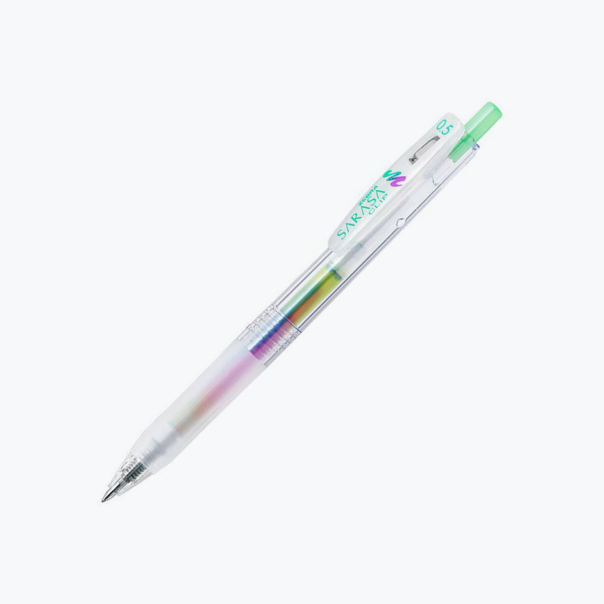 Zebra - Gel Pen - Sarasa Clip - 0.5mm - Marble - Mint Shower