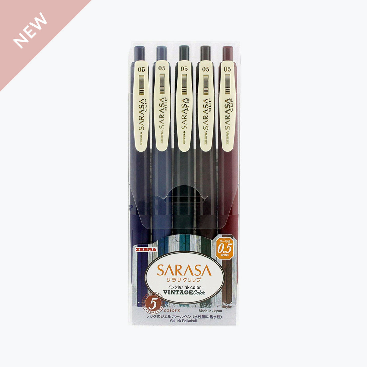 Zebra - Gel Pen - Sarasa Clip - 0.5mm - Vintage 1