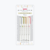 Zebra - Highlighter - Mildliner Double Sided - Neutral Set