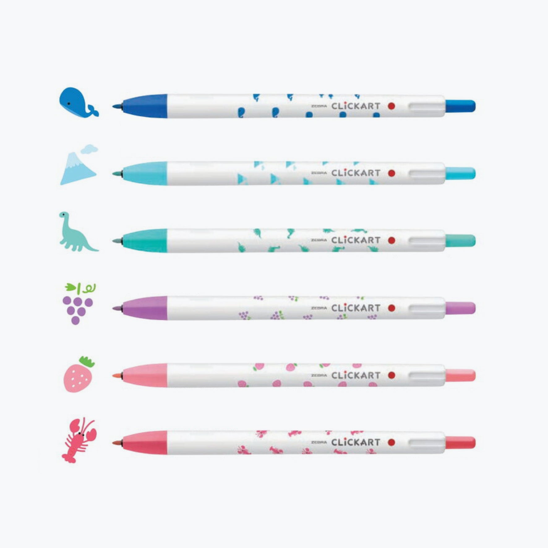 Zebra - Marker - Clickart - Yurukawa - Strawberry