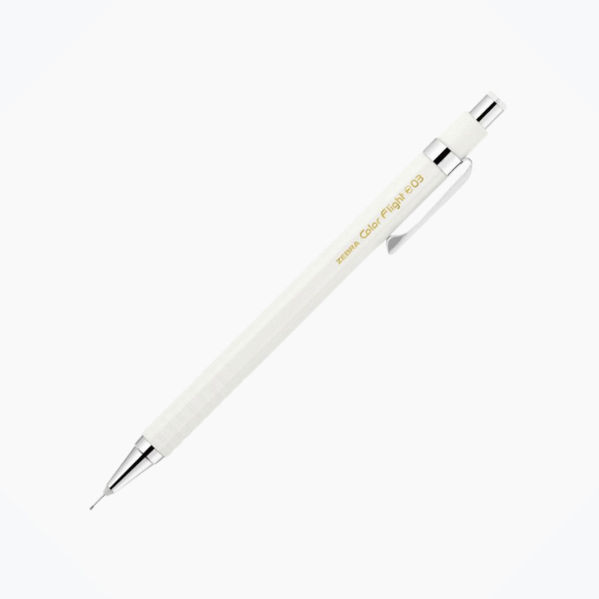 Zebra - Mechanical Pencil - Color Flight Pastel - 0.3mm - White