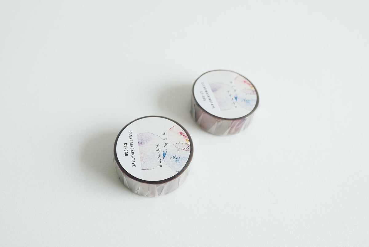 Yohaku - Washi Tape - Asanoiro (Clear) <Outgoing>