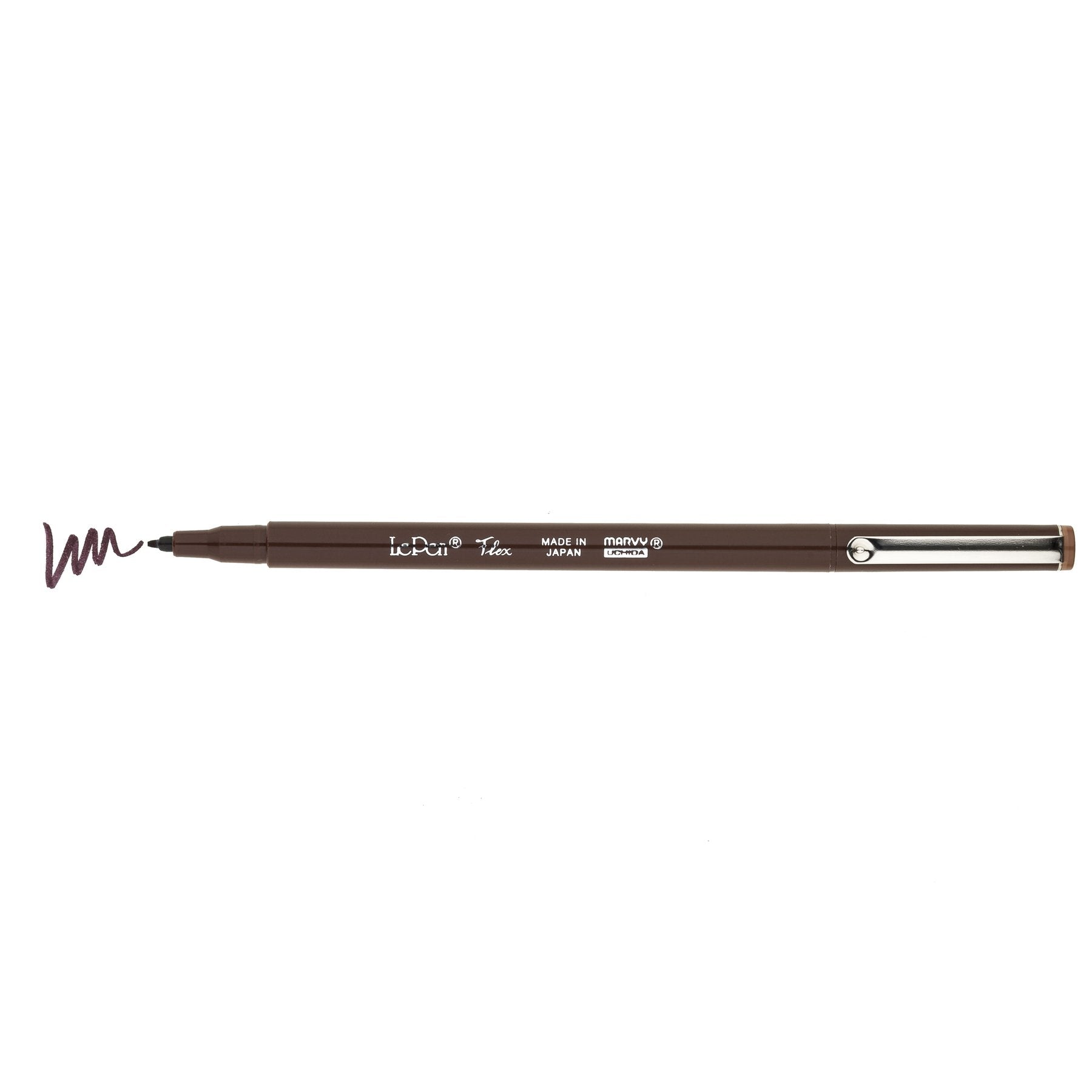 Marvy Uchida - Brush Pen - Le Pen Flex - Brown #6