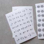 Yohaku - Stickers - Calendar