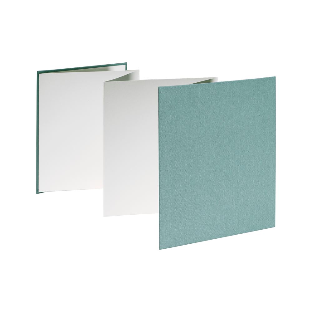 Bookbinders Design - Photo Album - Accordion - Dusty Green