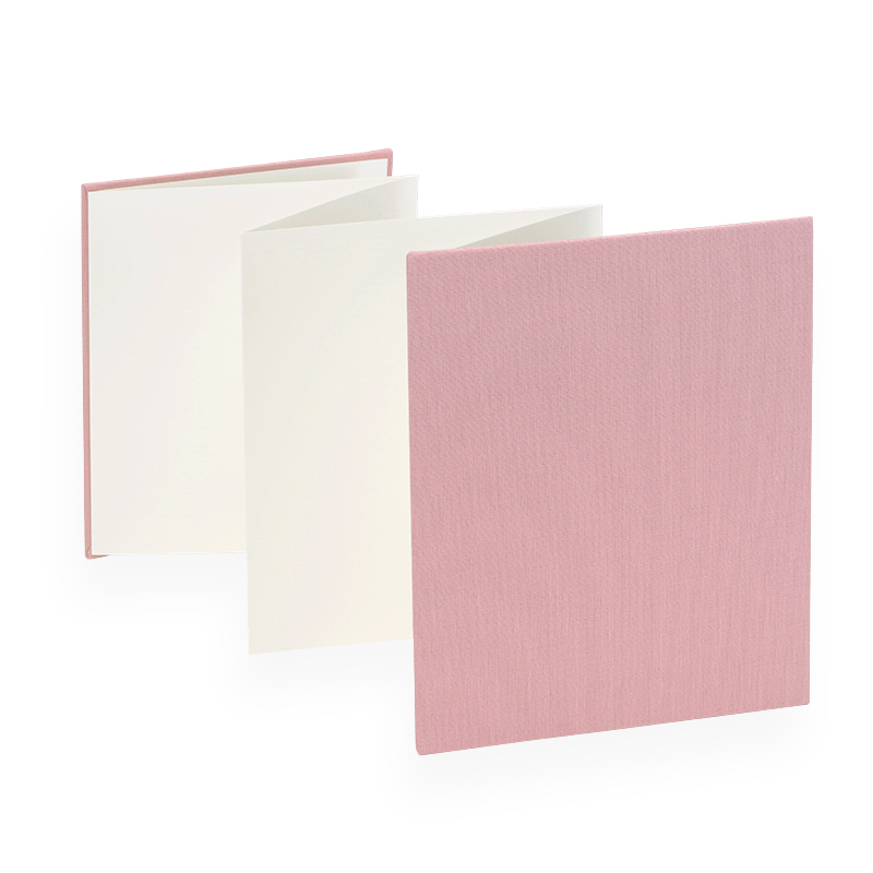 Bookbinders Design - Photo Album - Accordion - Dusty Pink