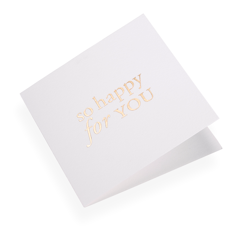 Bookbinders Design - Card - So Happy For You