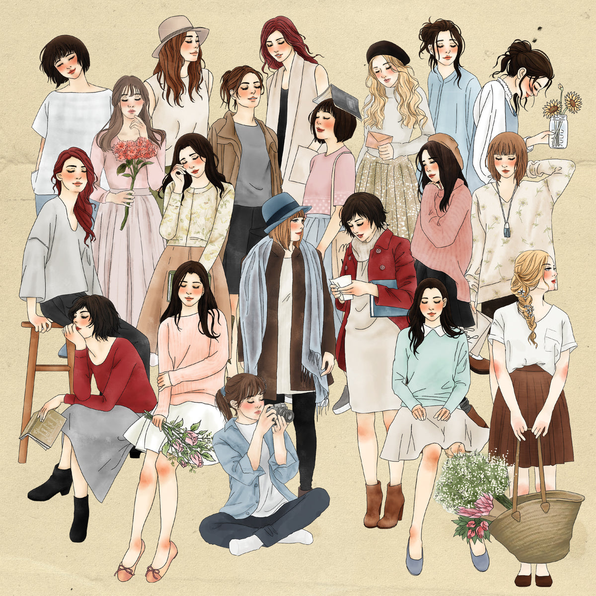 Windry R. - Planner Sticker - Love Story (Refill)