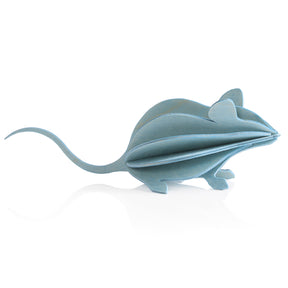 Lovi - Ornament - Mouse - 15cm - Light Blue