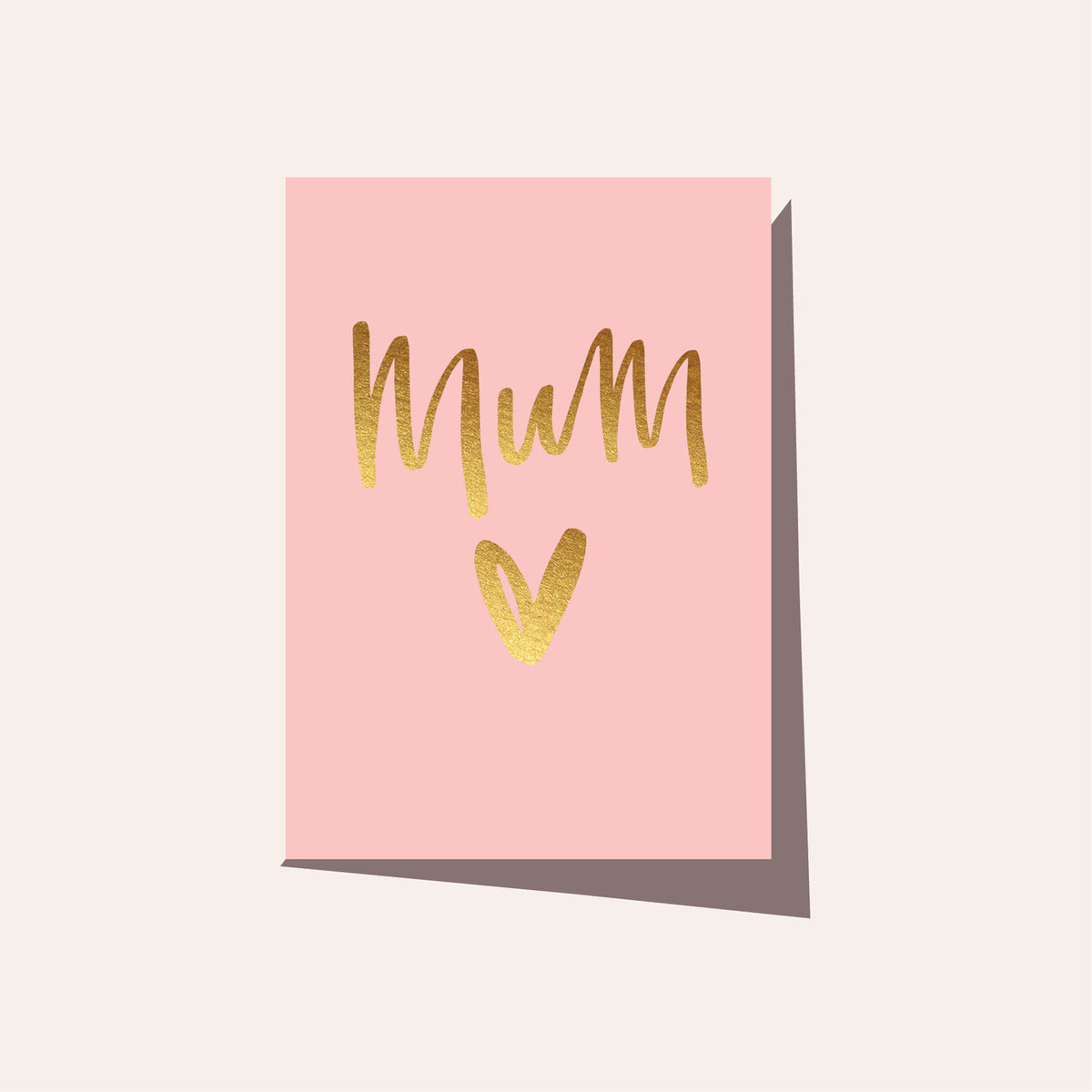 ELM Paper - Card - Mother's Day - Mum Pink