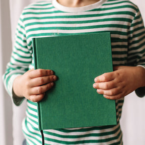 Bookbinders Design - Cloth Notebook - Large - Dusty Green