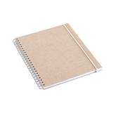 Bookbinders Design - Notebook - Wire-O - Hard - Medium - Sandbrown <Outgoing>