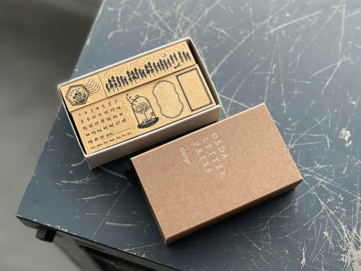 Oeda Letterpress - Stamp Box - Journal