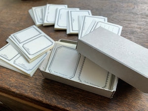 Oeda Letterpress - Frame Stickers - Black