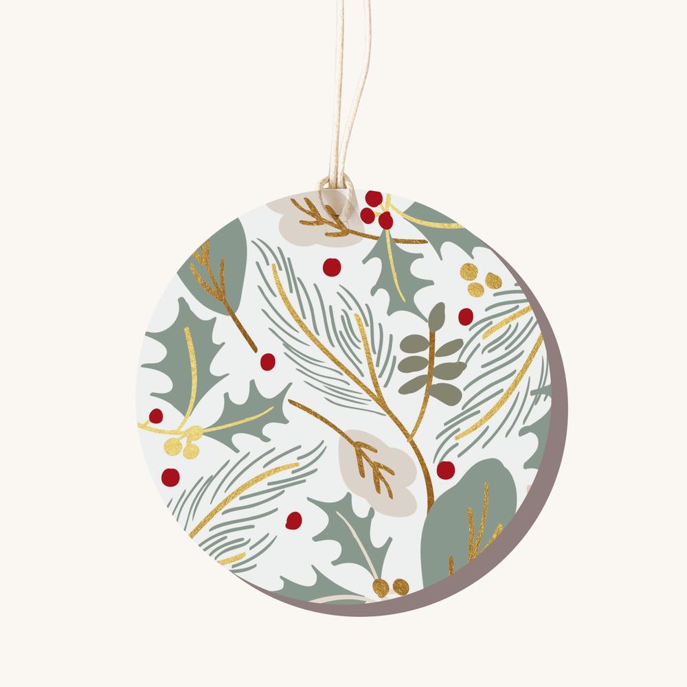 ELM Paper - Gift Tags - Christmas - Greenery