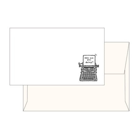 Papier Platz - Card Set - Mini - Typewriter
