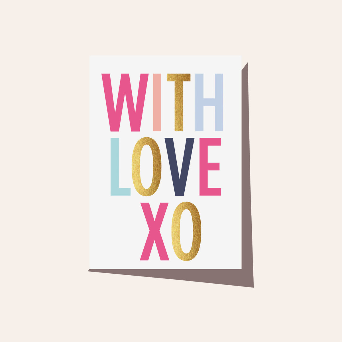 ELM Paper - Card - Love - With Love